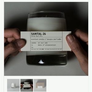 Le Labo scented candle, 127 grs, 4.4oz.  SANTAL 26